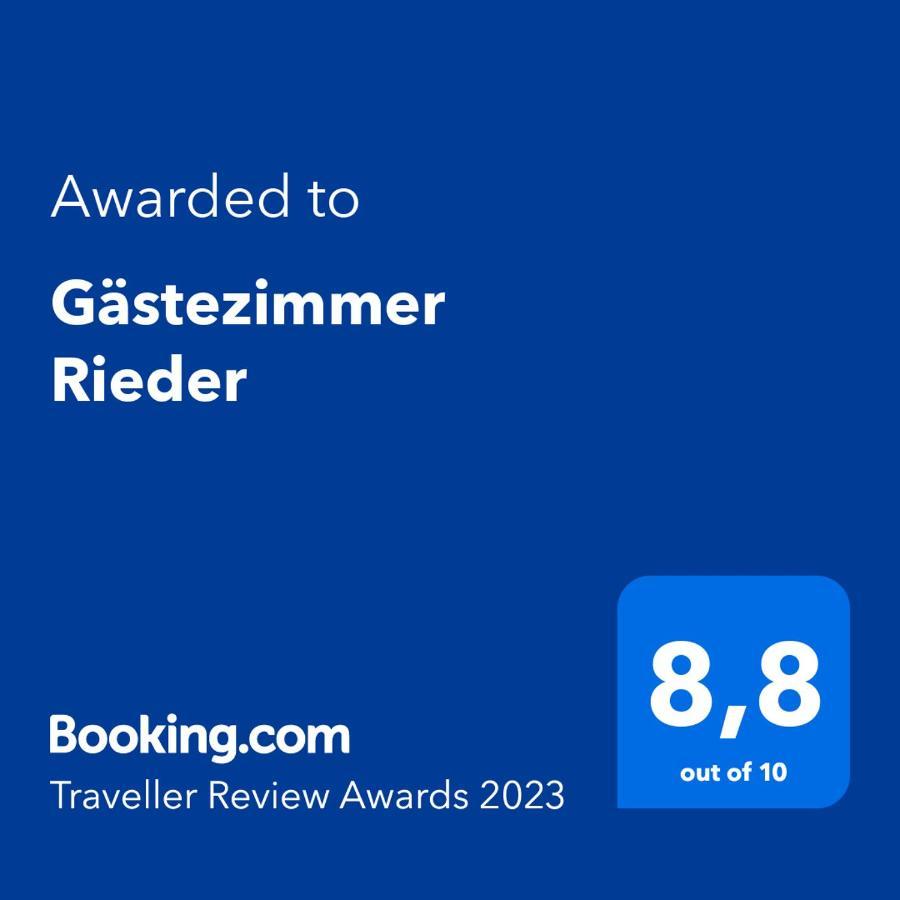 Gaestezimmer Rieder Staatz エクステリア 写真